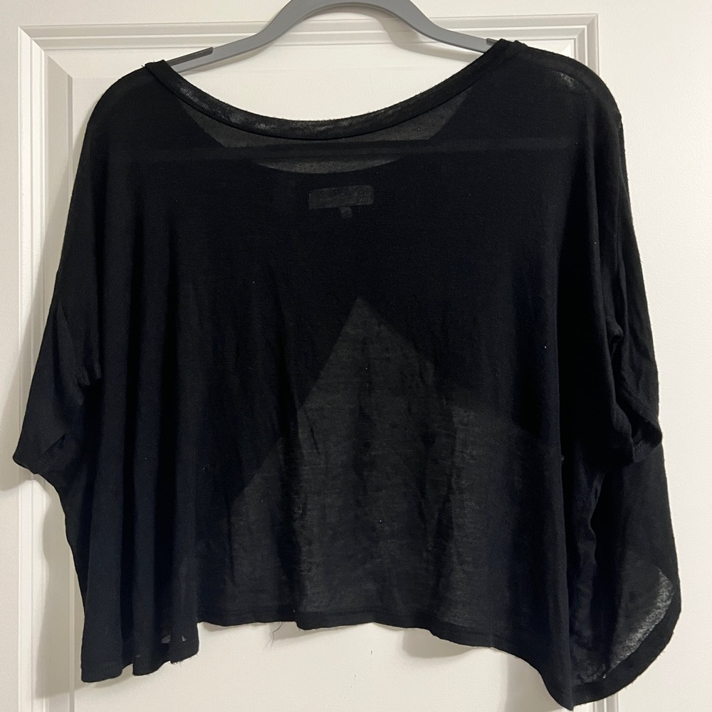 Open back crop top